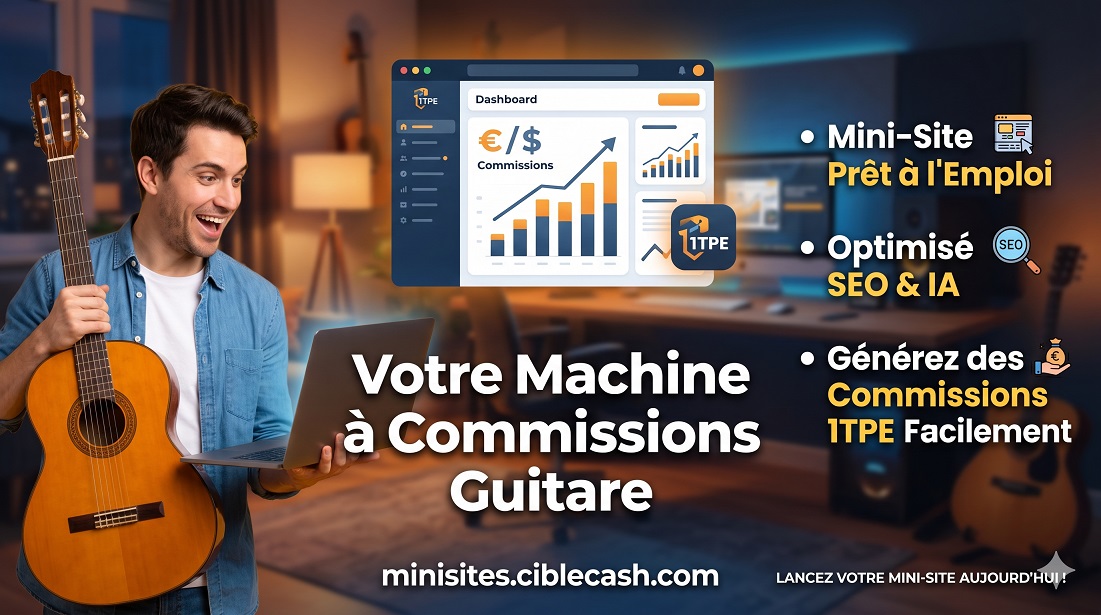 Comment lancer un site d'affiliation rentable en 5 minutes en 2026
